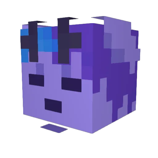 cheesetisane Minecraft avatar head, 3D render