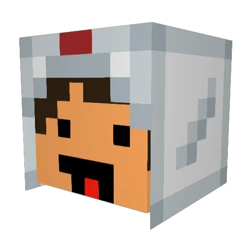 cheeseystephen Minecraft avatar head, 3D render