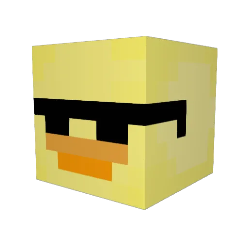 cheesiy2030 Minecraft avatar head, 3D render