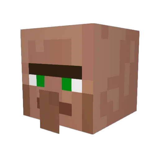 cheesy1452 Minecraft avatar head, 3D render