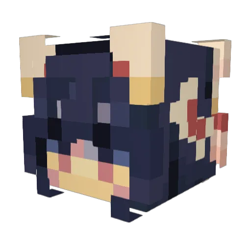 cheesyborgar Minecraft avatar head, 3D render