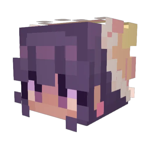 cheesypotatoes69 Minecraft avatar head, 3D render