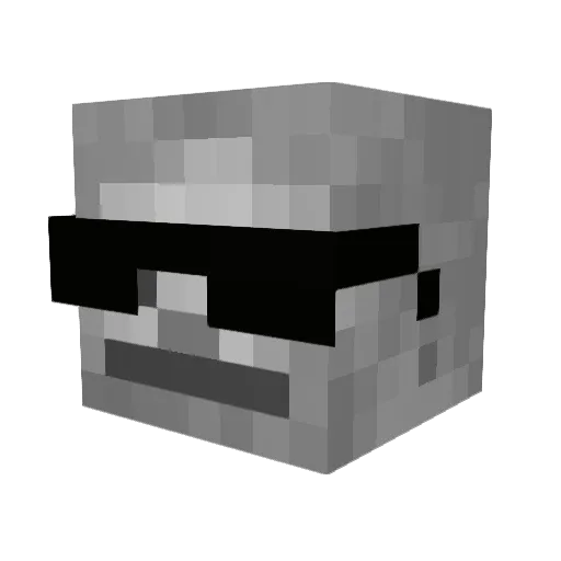 cheetoman123 Minecraft avatar head, 3D render