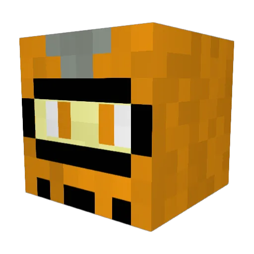 cheetored20 Minecraft avatar head, 3D render