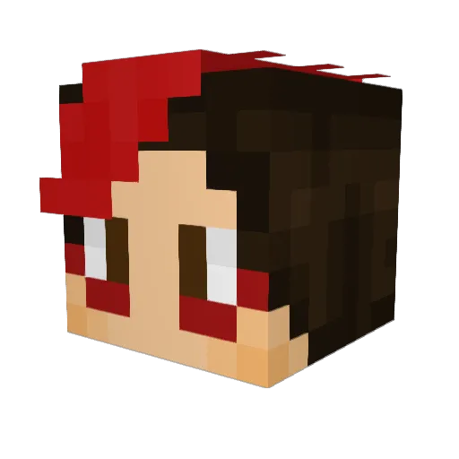 cheezballs5552 Minecraft avatar head, 3D render