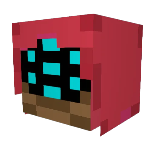cheezedoodlez Minecraft avatar head, 3D render