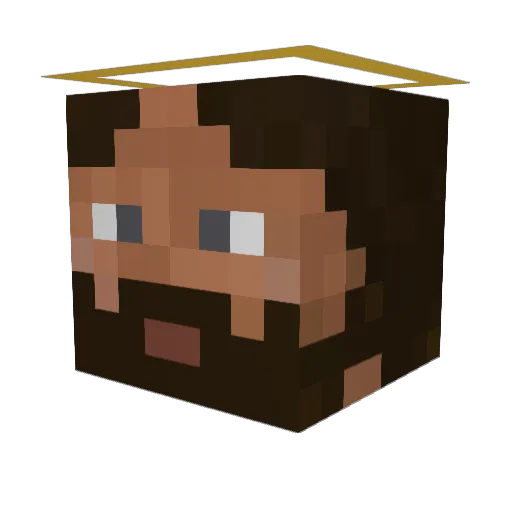 chefDevon Minecraft avatar head, 3D render