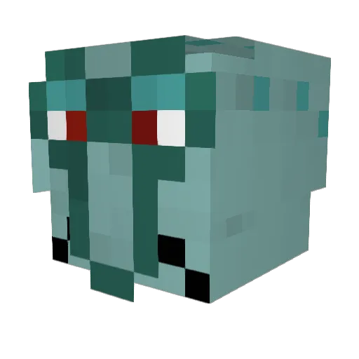 chef_keef_ Minecraft avatar head, 3D render