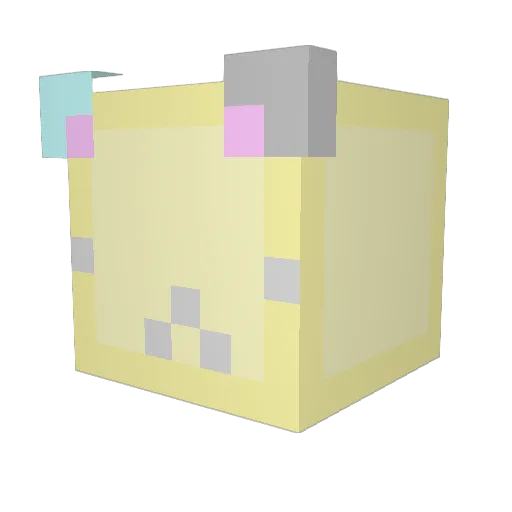 chefboyaudrey Minecraft avatar head, 3D render