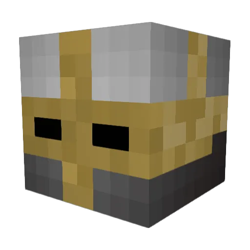 chefchik Minecraft avatar head, 3D render