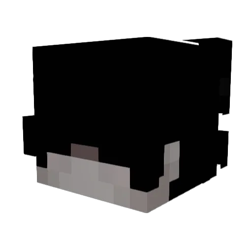 chefuwu Minecraft avatar head, 3D render
