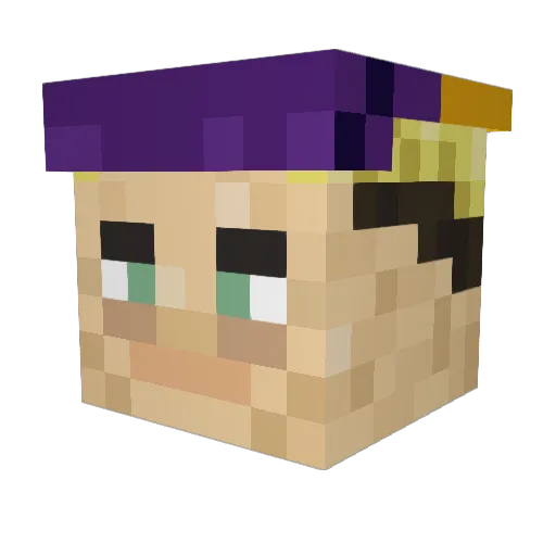 chefzito420 Minecraft avatar head, 3D render