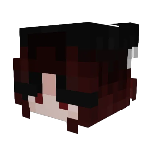 chegull Minecraft avatar head, 3D render