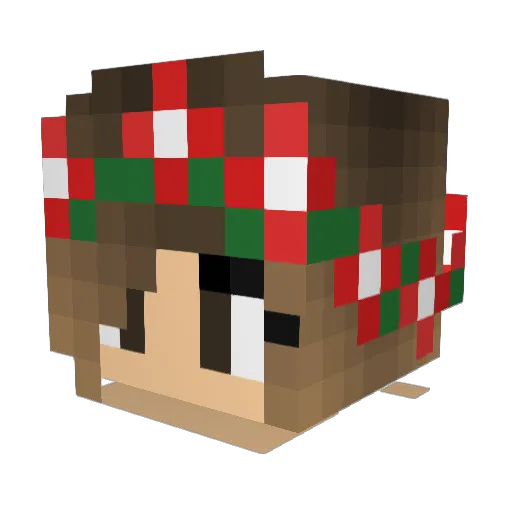 chelseasnowq Minecraft avatar head, 3D render