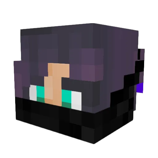 chelsjo Minecraft avatar head, 3D render