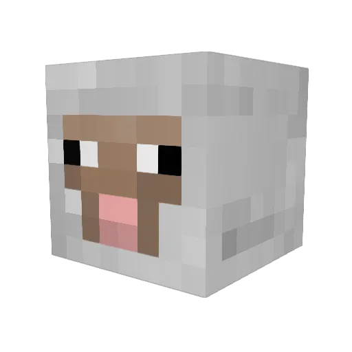 chemfy Minecraft avatar head, 3D render
