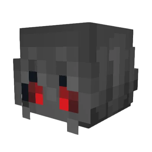 chemicaliber Minecraft avatar head, 3D render