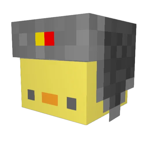 cheng8574 Minecraft avatar head, 3D render