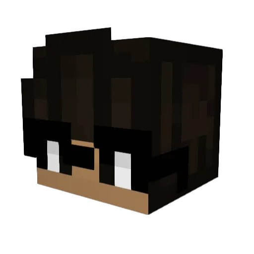 chenko2000 Minecraft avatar head, 3D render