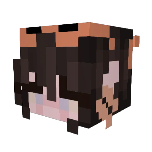chenny93 Minecraft avatar head, 3D render