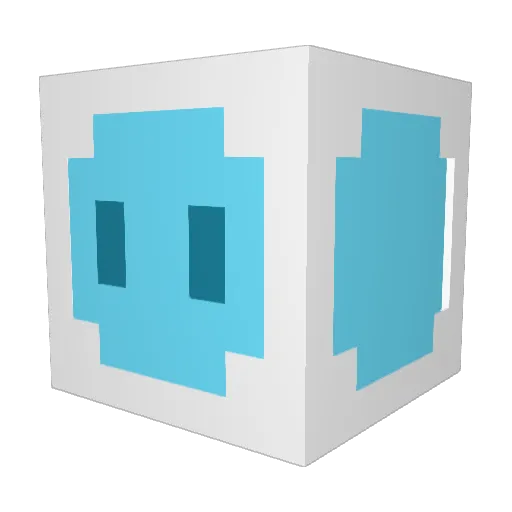 chentongs Minecraft avatar head, 3D render