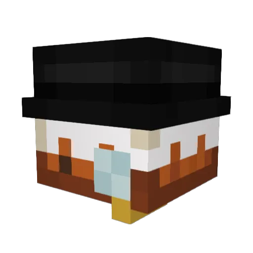 cheper2522 Minecraft avatar head, 3D render