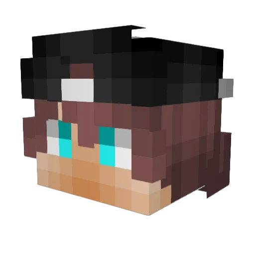 chepil2008 Minecraft avatar head, 3D render