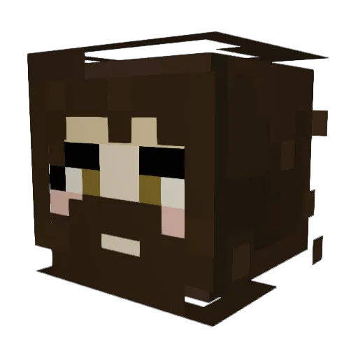 chepre76 Minecraft avatar head, 3D render