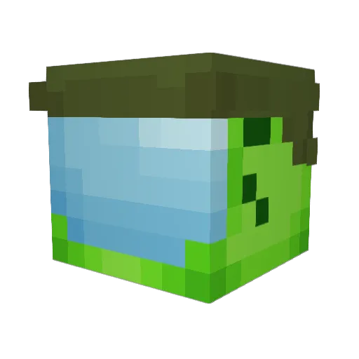 cheptea1 Minecraft avatar head, 3D render