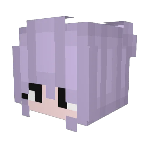 chepuhuh Minecraft avatar head, 3D render