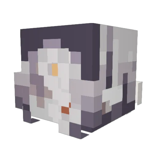 chere55 Minecraft avatar head, 3D render