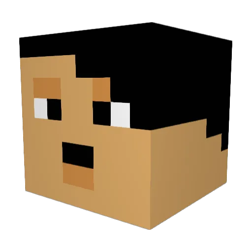 cherley75 Minecraft avatar head, 3D render