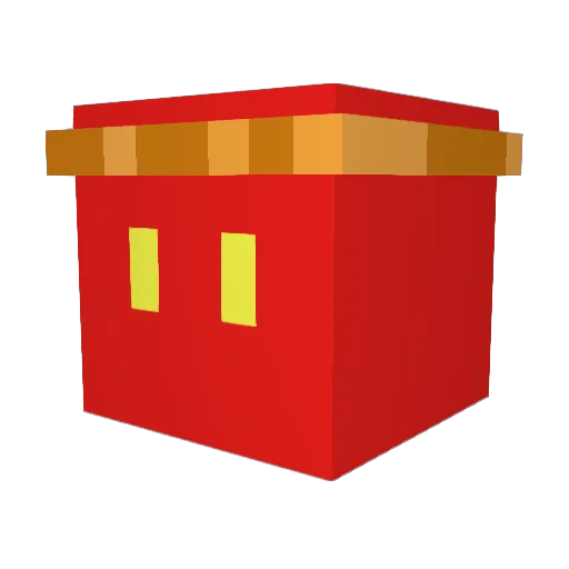 cherpsy Minecraft avatar head, 3D render