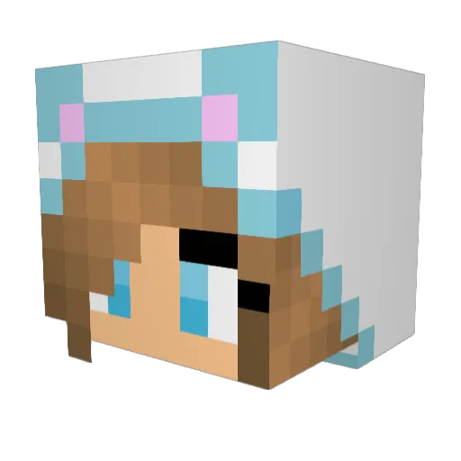 chessdog3 Minecraft avatar head, 3D render