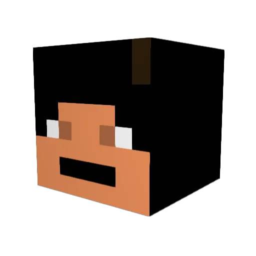 chessepower Minecraft avatar head, 3D render