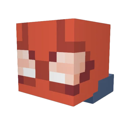 chessy1018 Minecraft avatar head, 3D render