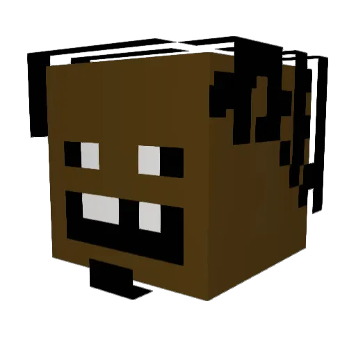 chesterstone001 Minecraft avatar head, 3D render