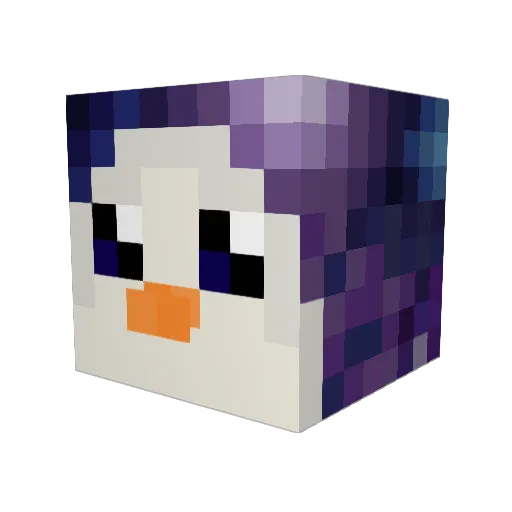 cheung123 Minecraft avatar head, 3D render