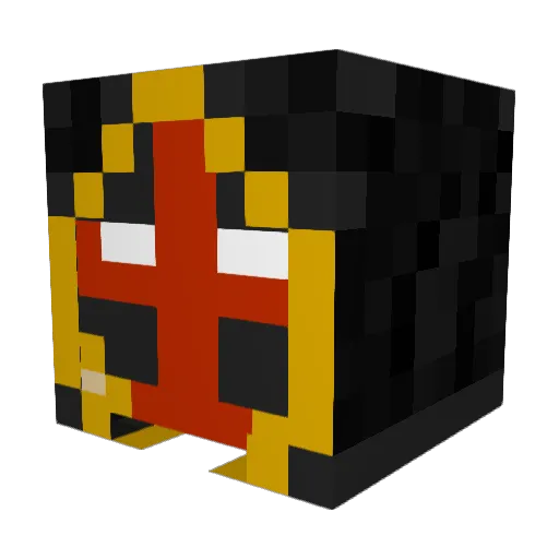chevazuker Minecraft avatar head, 3D render