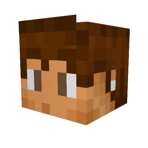 chevyguy98 Minecraft avatar head, 3D render