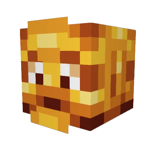 chewbvccasaga Minecraft avatar head, 3D render