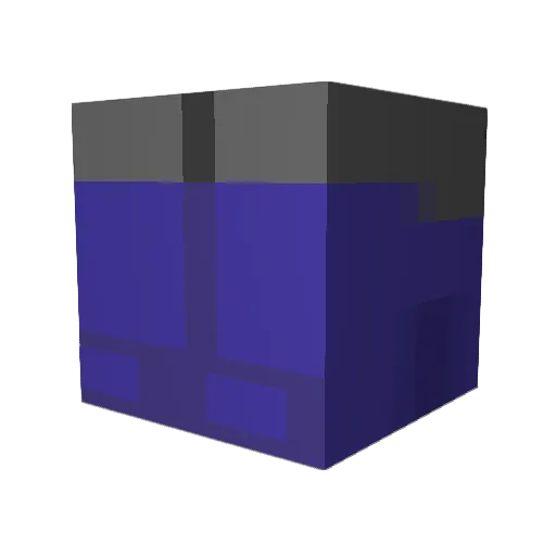 chewy321 Minecraft avatar head, 3D render