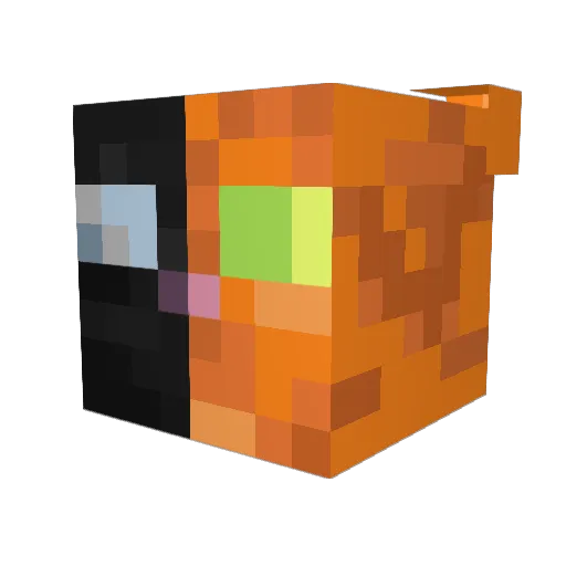 chewypupper Minecraft avatar head, 3D render