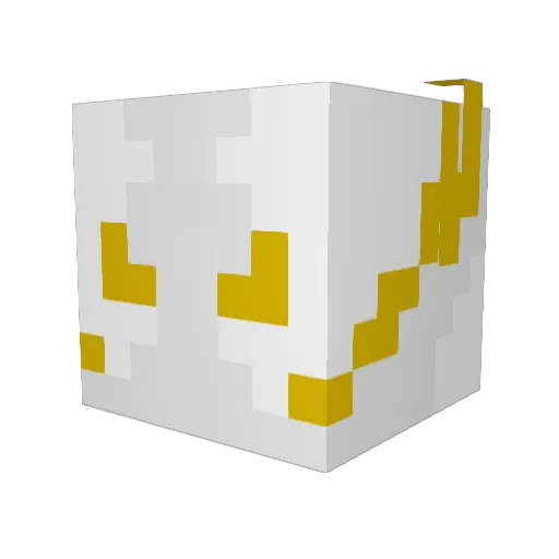 chewysaw Minecraft avatar head, 3D render
