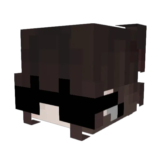 cheyeeet Minecraft avatar head, 3D render