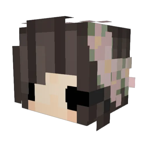 chezbarnes188 Minecraft avatar head, 3D render