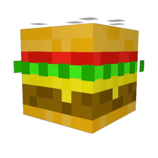 chezbugga02 Minecraft avatar head, 3D render