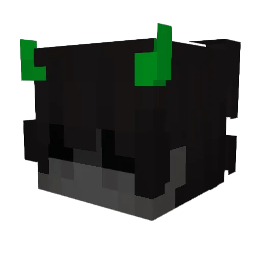 chfaaz Minecraft avatar head, 3D render