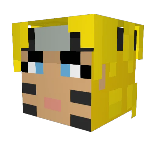chhs87 Minecraft avatar head, 3D render