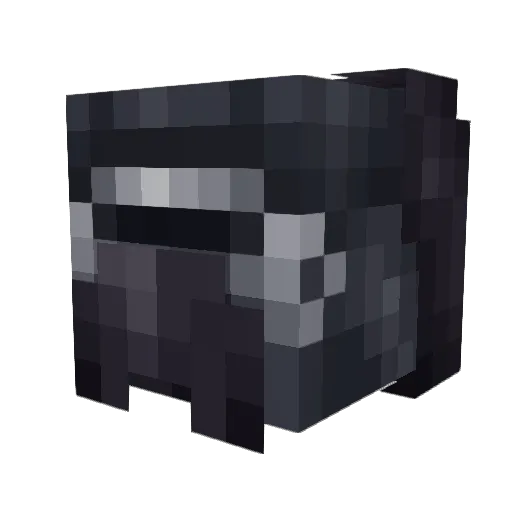 chiabeh Minecraft avatar head, 3D render